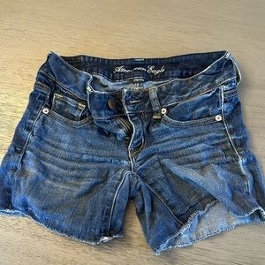 American Eagle Denim Shorts Size 2